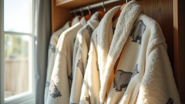 Adoptez le peignoir homme polaire pour un confort chaleureux