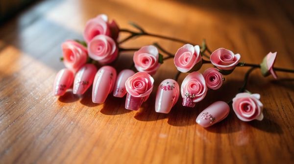 Top 10 concepts d'ongles roses stylés à adopter